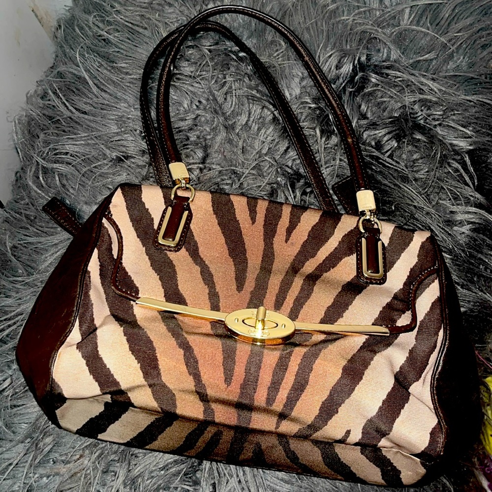 Coach Madison zebra print 🥰